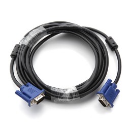 Portable 5m VGA Male to Male Adapter Cable - Click Image to Close